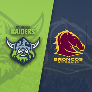 Raiders vs Broncos at GIO! – Canberra